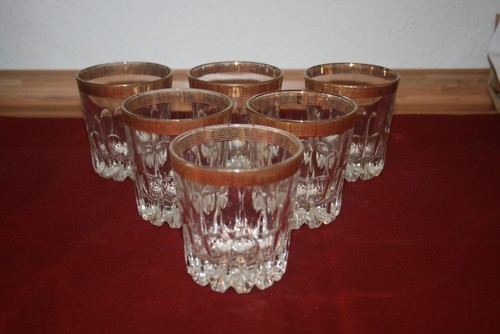Vintage whiskygläser - 6, vintage-whiskygläser