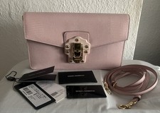 Dolce & Gabbana Lucia Sholuder Bag LeatherRose Damen Chlutch Tasche