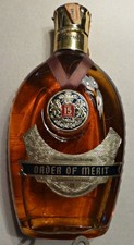 62 Jahre alter Order of Merit von 1963 / Canadian Whisky / guter Füllstand