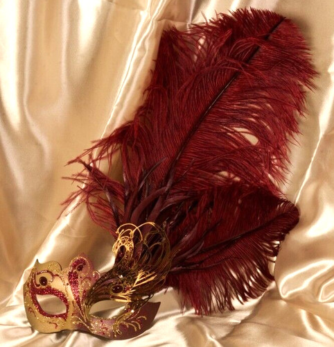 Venezianische maske damen mit - maske,