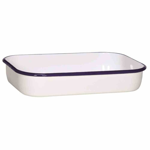 Auflaufform 36cm emaille - 36cm,