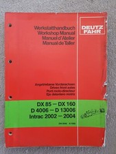 Deutz fahr dx85 160 - fahr, dx85-160