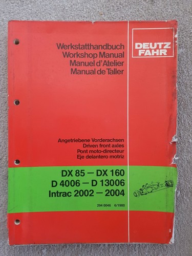 Deutz fahr dx85 160 - deutz,
