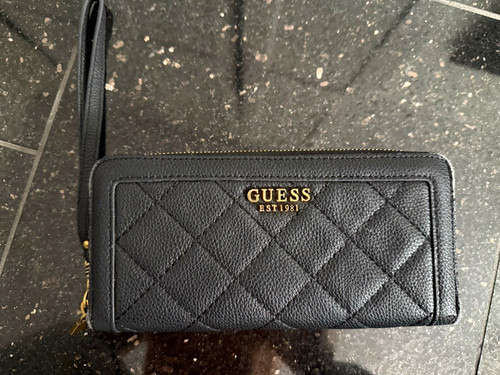 Guess damen geldbeutel schwarz - guess,