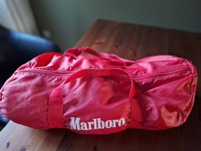Werbeartikel Marlboro Tasche Sporttasche 80iger Jahre Vintage Sammler PanAm