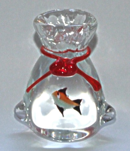 Murano glas fisch beutel - murano, im