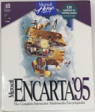 Microsoft Encarta 95 CD-ROM Big Box ✰NEU✰