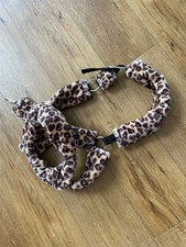 Halfter aus Teddy Fleece von "Showmaster" Leo-Muster für Kleinpferd (gebraucht)