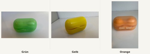 Tupperware zwei dabei eierbox - zwei,