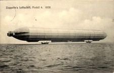 Ak Zeppelin's Luftschiff