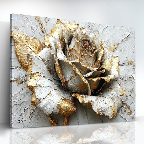 Xxl leinwand bild rose - leinwand, blumen