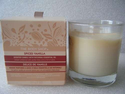 Body shop spiced vanilla - vanilla, "