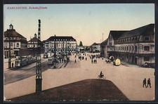 AK Karlsruhe, Strassenbahnen