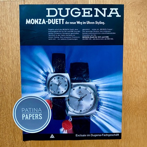 1969 dugena monza duett - 1969, der