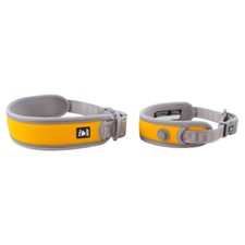 Hurtta Adventure Halsband orange sun für Hunde, reflektierend & atmungsaktiv