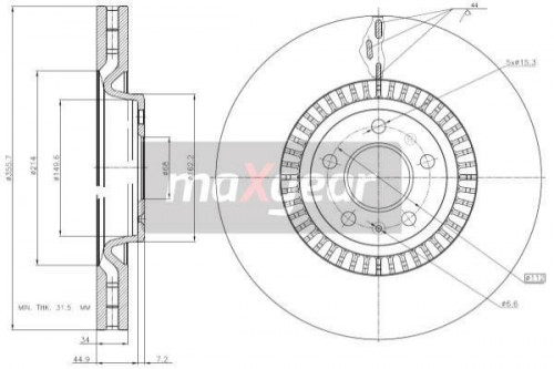 Maxgear 3210 - 2x,