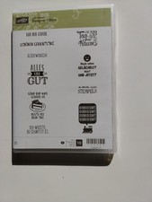 Stampin Up! Designer-T-Shirt Stempelset  Geburtstag ua Gelegenheiten 