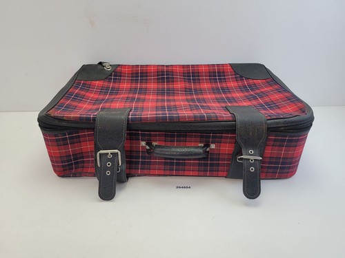 Reisekoffer ddr rot blau - reisekoffer,