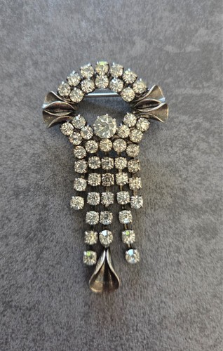 Vintage strass wasserfall - vintage,