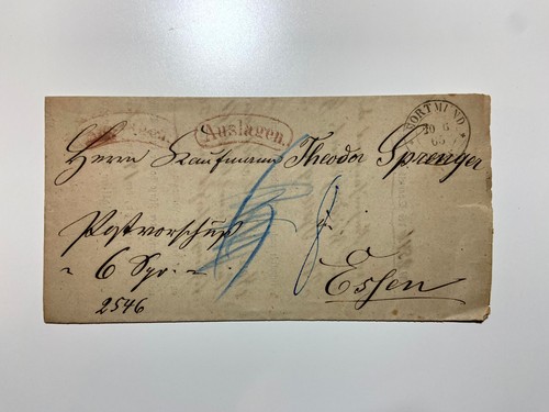 Vorphilatelie geschäftsbrief - vorphilatelie:,