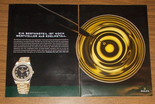 Seltene werbung vintage - seltene, rolex