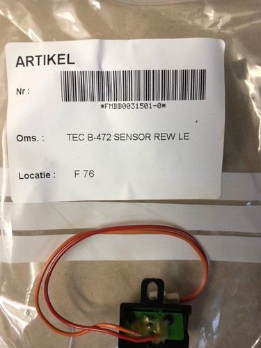 Toshiba tec 672 872 sensor - toshiba, b-872