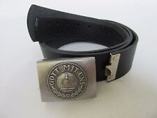 Set WH Koppelschloß Gott mit Uns Preussen RW Wehrmacht + Koppel Lederkoppel -130