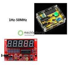 1Hz-50MHz Crystal Oszillator Tester Frequenzzähler DIY Kits Meter Auflösung Case