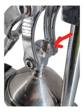 Cilio AMALFI Profi-Saftpresse rostfreier Edelstahl Zitruspresse Handpresse