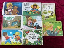 DDR Kinderbücher Konvolut Pappbilderbuch Bilderbücher 8 Stück