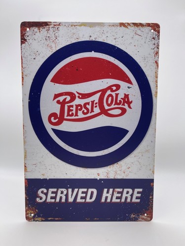 Blechschild pepsi cola 20x30cm - cola,