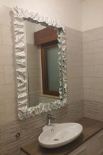 Rahmen Schmiedeeisen für Spiegel Fotos mit oder ohne LED . Maßgeschneider . 850