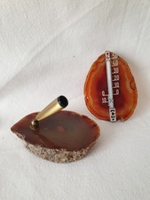 Wand-Thermometer Zimmerthermometer Raumtemperatur Stiftehalter Edelstein Set