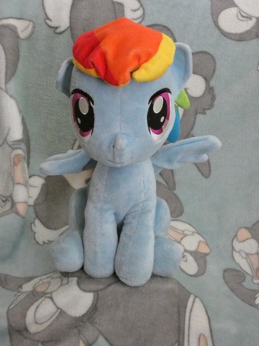 Rainbow dash plush - rainbow,