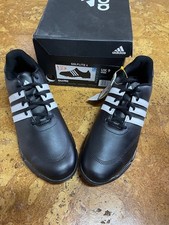 adidas golfschuhe GOLFLITE 4 schwarz Herren Gr. UK 9 Gr. 43 1/2