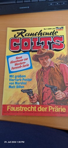 Comic rauchende colts - comic,
