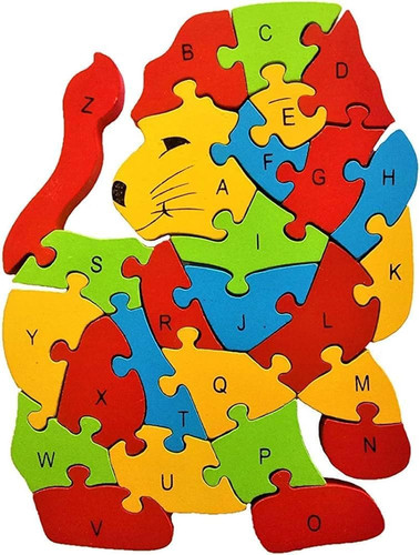 Puzzle lernpuzzle aus holz - puzzle,,