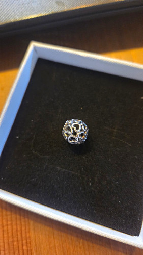 Pandora charm bead rund silber - charm/bead,