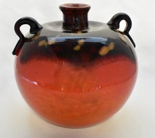 Art Deco Tango Glas Vase von