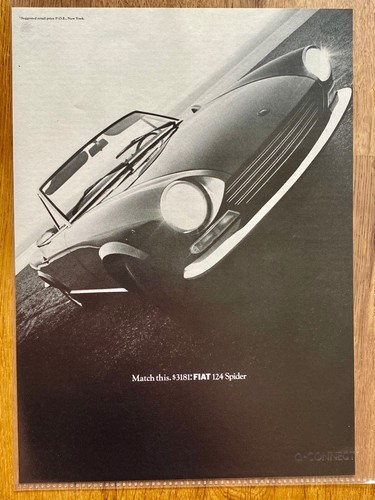 1968 fiat 124 - 124, spider