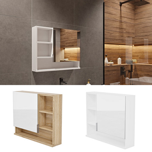 Spiegelschrank bad 60x50 - 60x50, cm