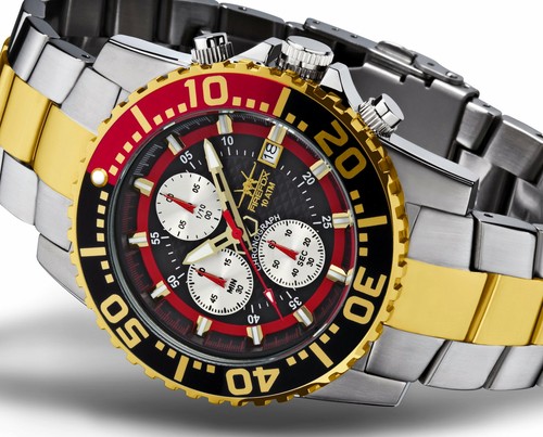 Firefox edelstahl chronograph - firefox,