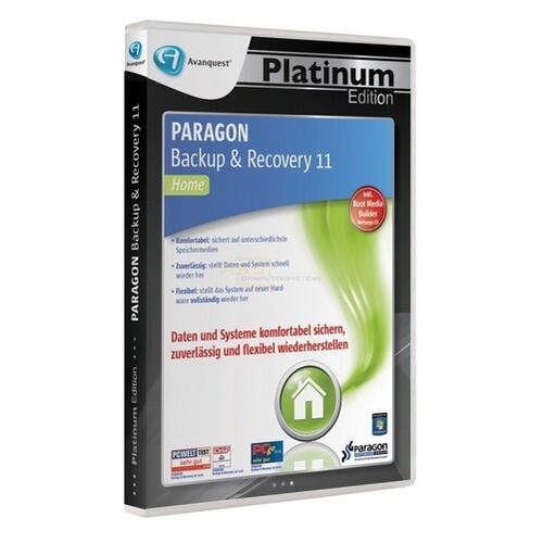 Paragon backup recovery 11 - &,