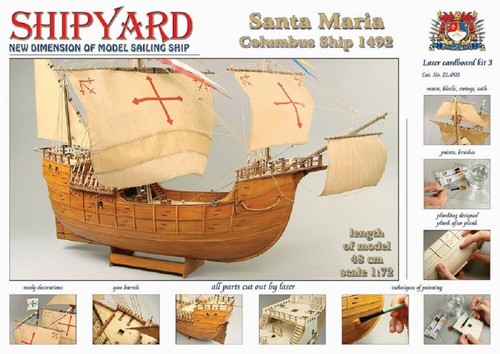 Shipyard santa maria - maria, columbus