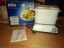 Braun Multi Gourmet FS 20 R Dampfgarer 2fächer mit Ovp Top Zustand