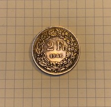 2 SCHWEIZER FRANKEN Silber