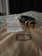 Gucci Damen Gürtel Schwarz