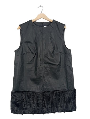 Kunstlederkleid damen - h&m,