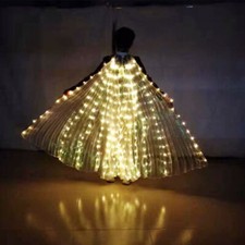 Erwachsene Kinder Bauchtanz LED Isis Wings Festival Rollenspiel LED Requisiten