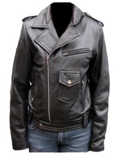 Damen Lederjacke Leder Jacke